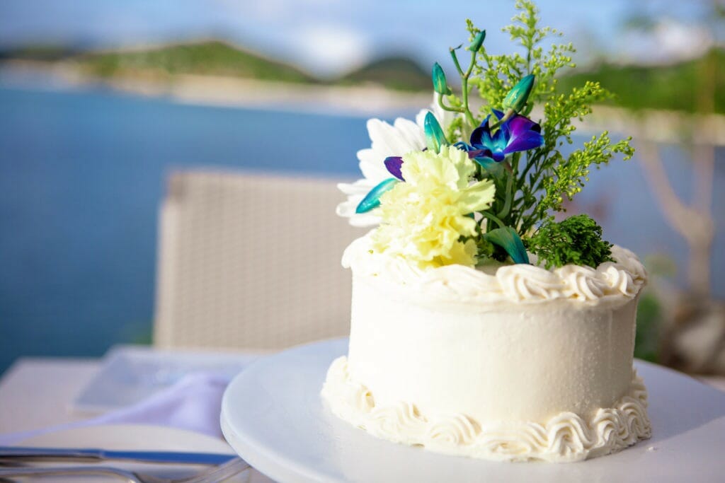 Caribbean Wedding Cake