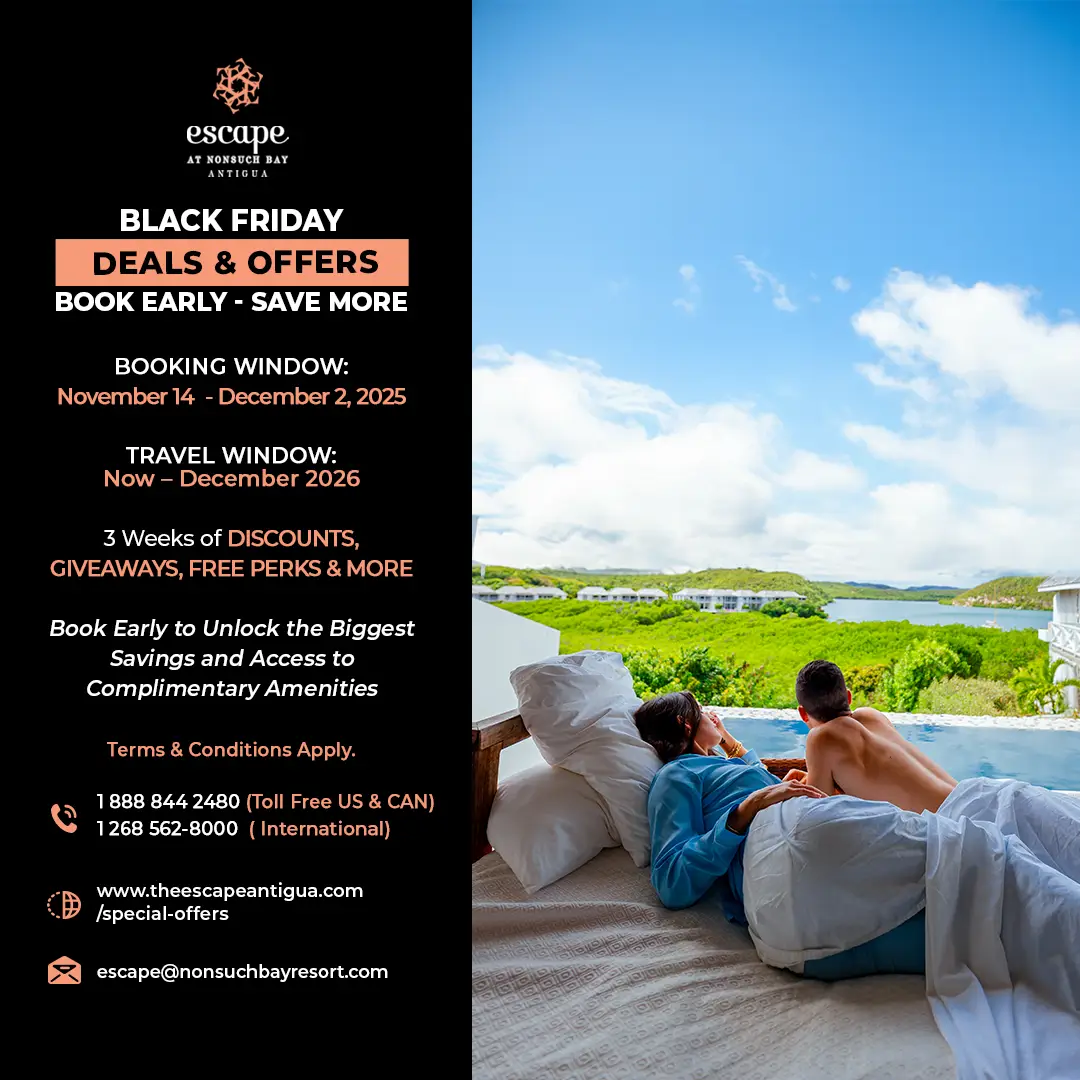 Escape Black Friday Deals & Perks